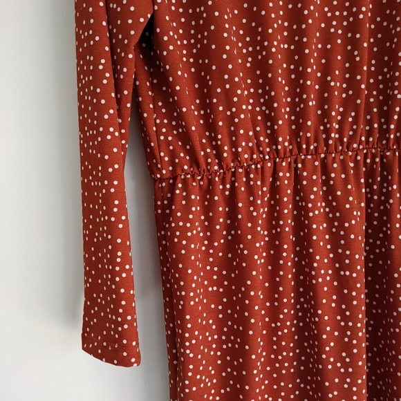 Mango Elastic Waist Wrap Dress - Picture 8 of 9